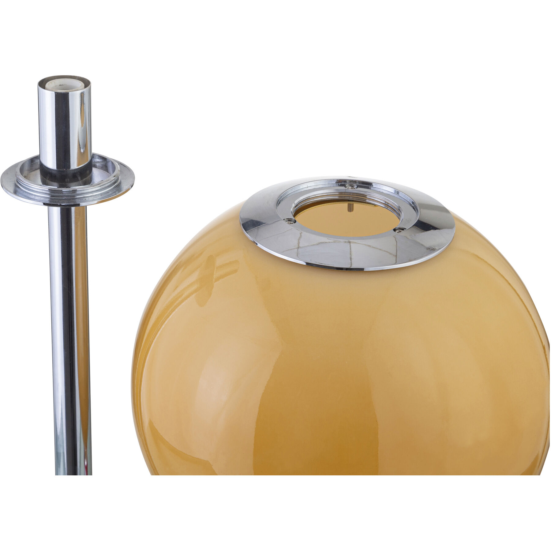 Ida 20 inch 15 watt Silver Table Lamp Portable Light